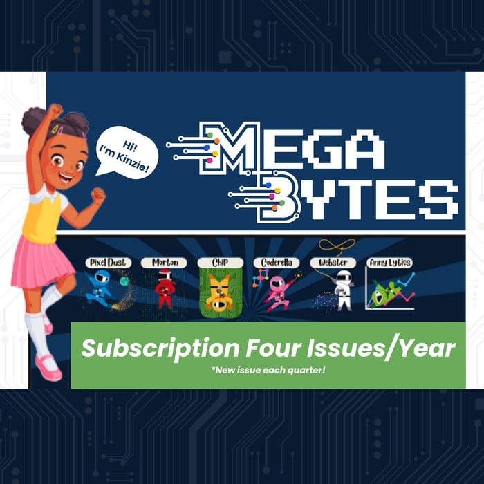 MegaBytes Yearly Subscription (Print) image